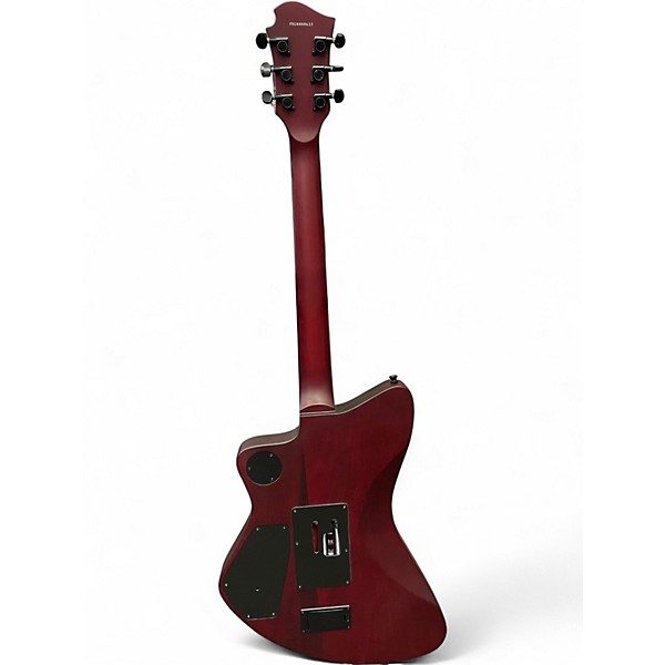 Used Fernandes VERTIGO DELUXE MAHOGANY STAIN Solid Body Electric Guitar