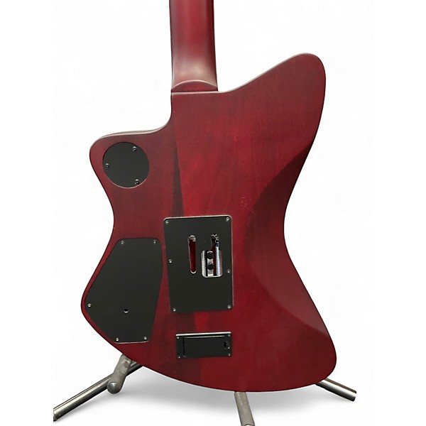 Used Fernandes VERTIGO DELUXE MAHOGANY STAIN Solid Body Electric Guitar