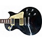 Used 1999 Epiphone Les Paul Standard Ebony Solid Body Electric Guitar
