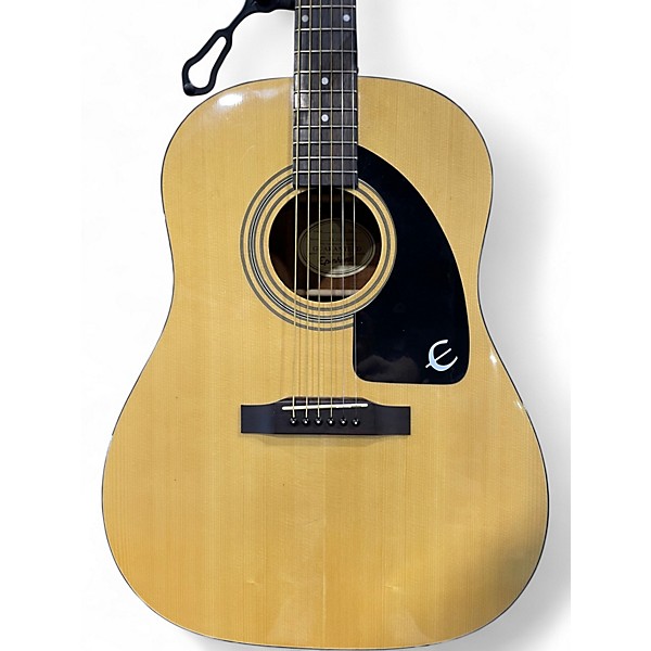 Used Epiphone AJ 100 Natural Acoustic Guitar