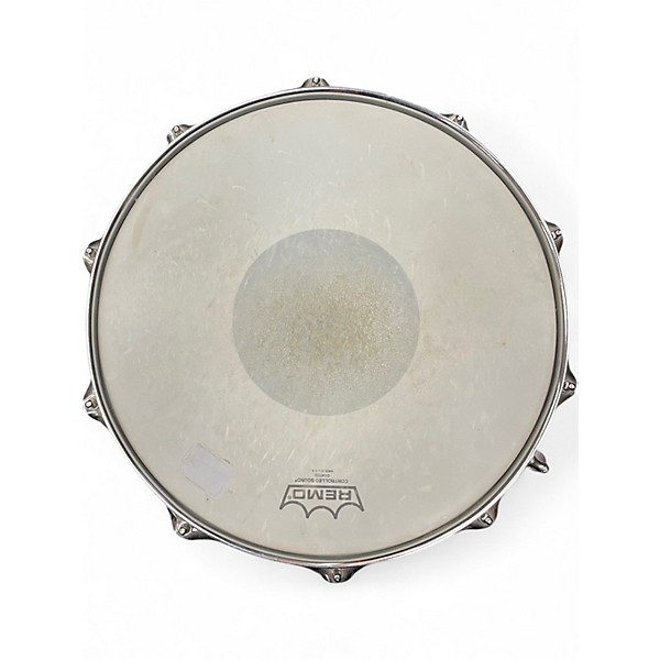 Used Ludwig 6.5X14 Black Magic Snare Gunmetal Gray Drum