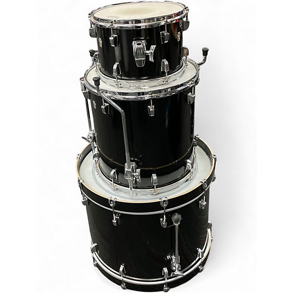 Used Ludwig 3 Piece Neusonic Cortex Black Drum Kit