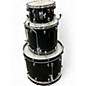 Used Ludwig 3 Piece Neusonic Cortex Black Drum Kit thumbnail