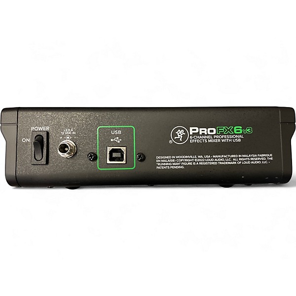 Used Mackie PROFX6V3 Unpowered Mixer