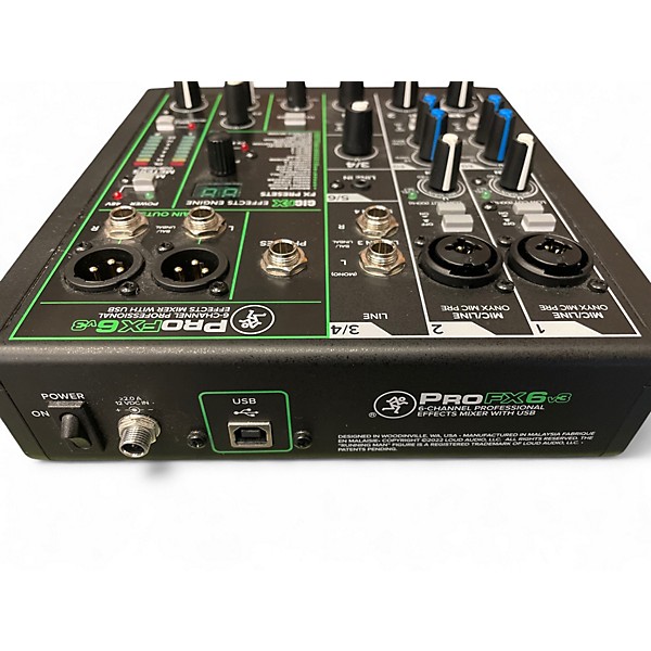 Used Mackie PROFX6V3 Unpowered Mixer