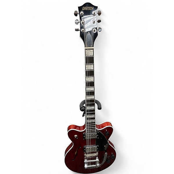 Used Gretsch Guitars G2655T/WS Trans Red Hollow Body Electric Guitar