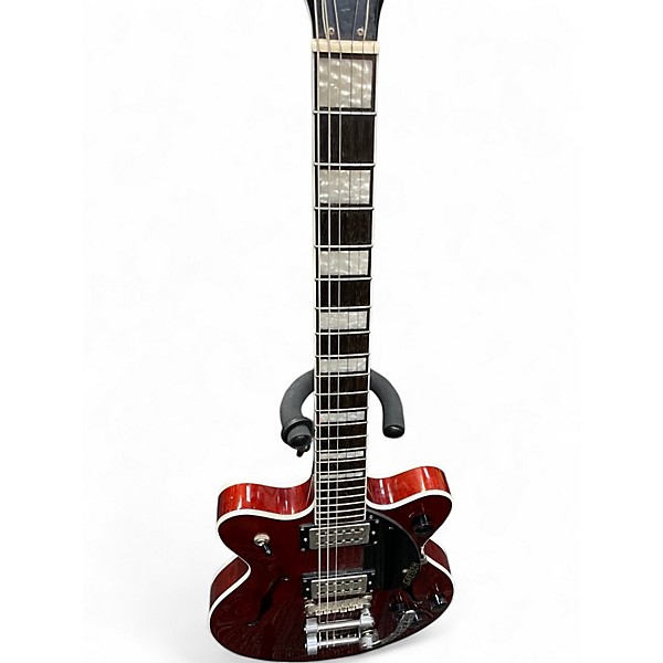 Used Gretsch Guitars G2655T/WS Trans Red Hollow Body Electric Guitar