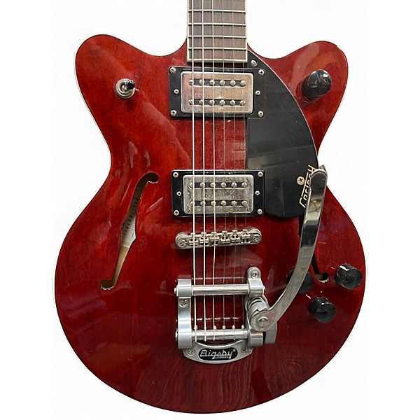 Used Gretsch Guitars G2655T/WS Trans Red Hollow Body Electric Guitar