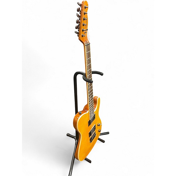 Used Fender Special Edition Custom Telecaster FMT HH Amber Solid Body Electric Guitar