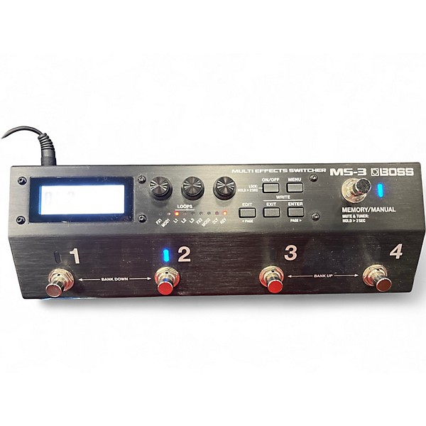Used BOSS MS3 Multi Effects Switcher Effect Processor