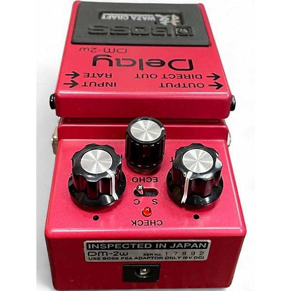 Used BOSS DM2W Delay Waza Craft Effect Pedal