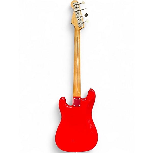 Used Fender Road Worn 1950S Precision Bass Red Electric Bass Guitar