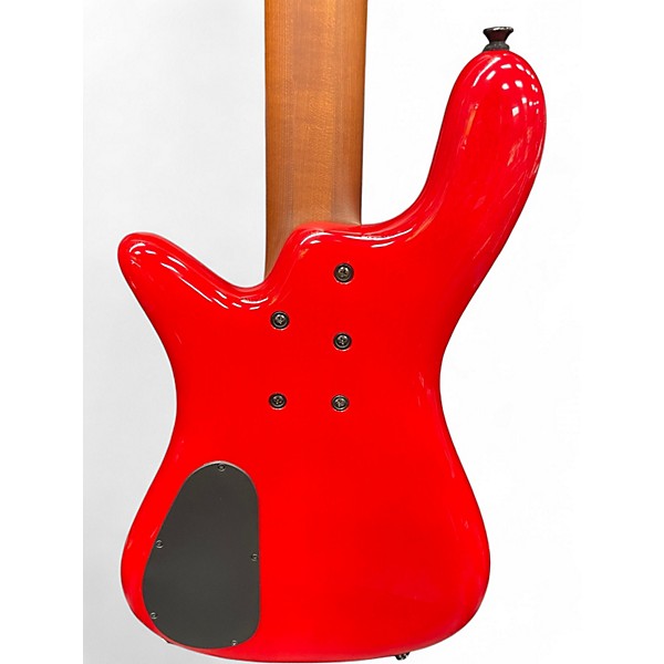 Used Spector EuroBolt 5 Inferno Red Electric Bass Guitar