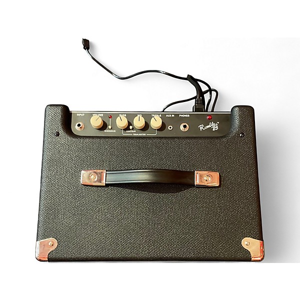 Used Fender Rumble 25 25W 1x8 Bass Combo Amp