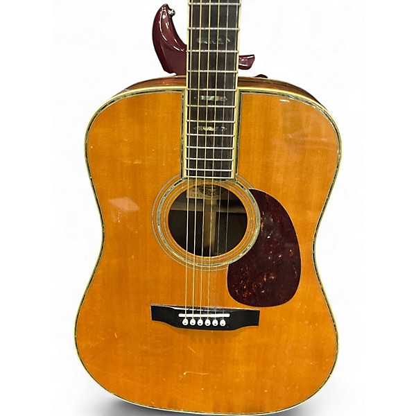 Used Mitchell md750s Natural Acoustic Guitar