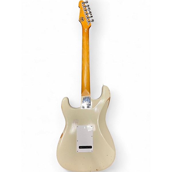 Used ESP Vintage Plus WHITE RELIC Solid Body Electric Guitar