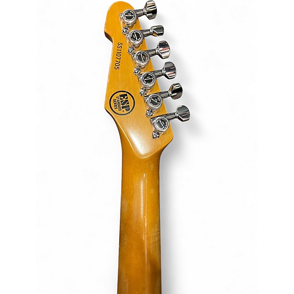 Used ESP Vintage Plus WHITE RELIC Solid Body Electric Guitar