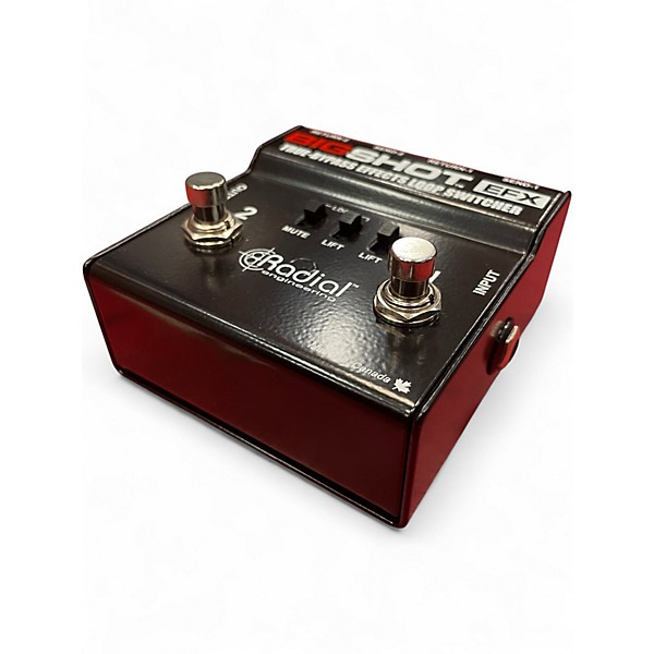 Used Radial Engineering Bigshot True Bypass FX Loop Switcher Pedal