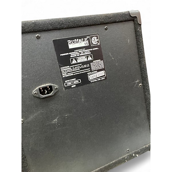 Used Fender Rumble 15 15W 1X8 Bass Combo Amp
