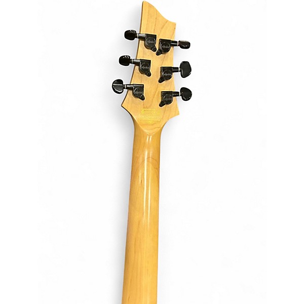 Used Schecter Guitar Research C-6 ELITE Silver Burst Solid Body Electric Guitar