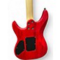 Used Laguna LE400qsb trans red Solid Body Electric Guitar