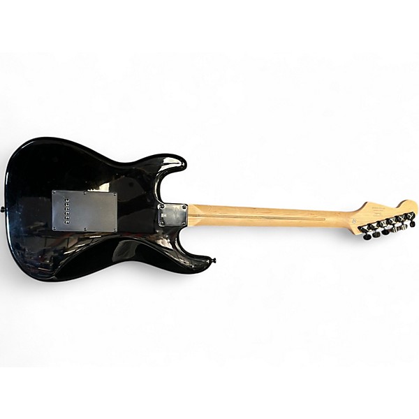 Used 2014 Squier Bullet Stratocaster HH Black Solid Body Electric Guitar