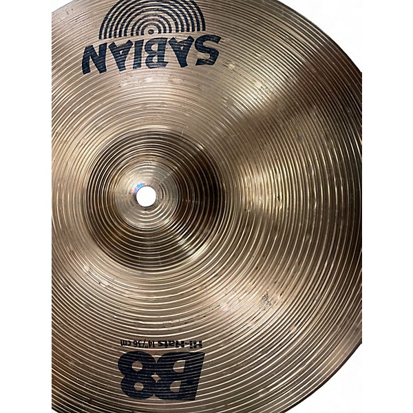 Used SABIAN 14in B8 Hi Hat Pair Cymbal