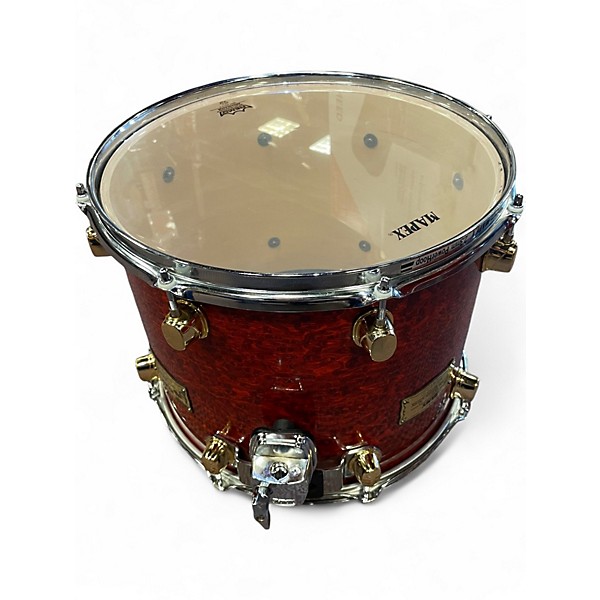 Used Mapex 5 Piece orion classic red birdseye Drum Kit