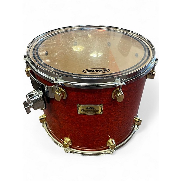 Used Mapex 5 Piece orion classic red birdseye Drum Kit