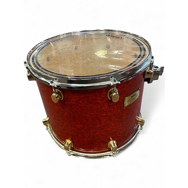 Used Mapex 5 Piece orion classic red birdseye Drum Kit