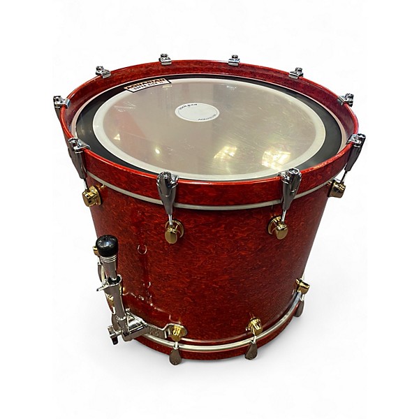Used Mapex 5 Piece orion classic red birdseye Drum Kit