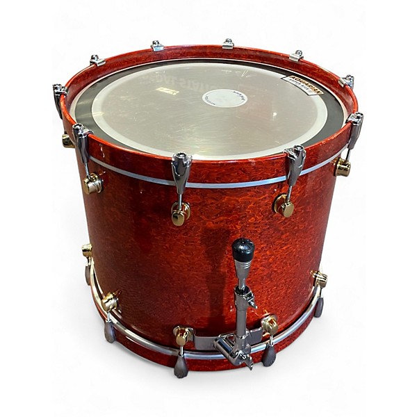 Used Mapex 5 Piece orion classic red birdseye Drum Kit