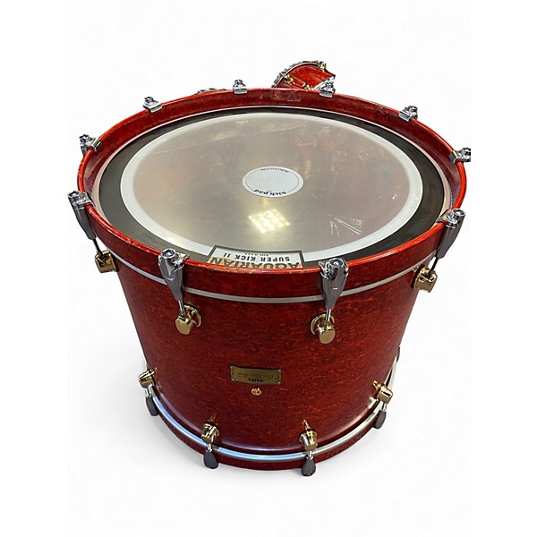 Used Mapex 5 Piece orion classic red birdseye Drum Kit