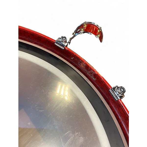 Used Mapex 5 Piece orion classic red birdseye Drum Kit