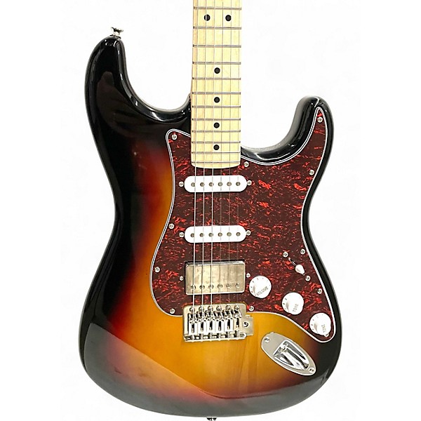 Used Donner SEEKER SUNBURST Solid Body Electric Guitar