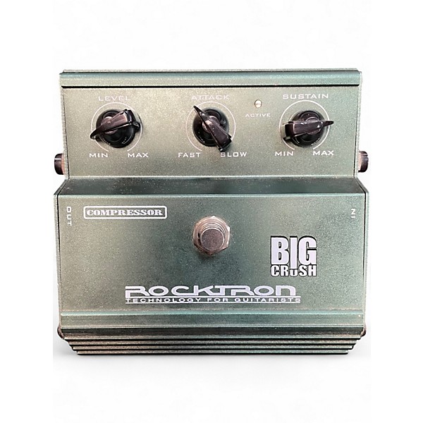 Used Rocktron Big Crusher Compressor Effect Pedal