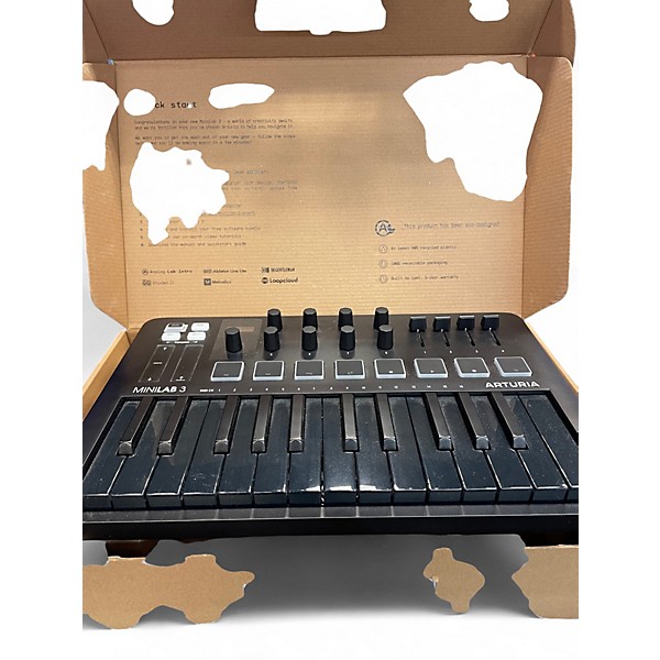 Used Arturia Minilab 3 MIDI Controller