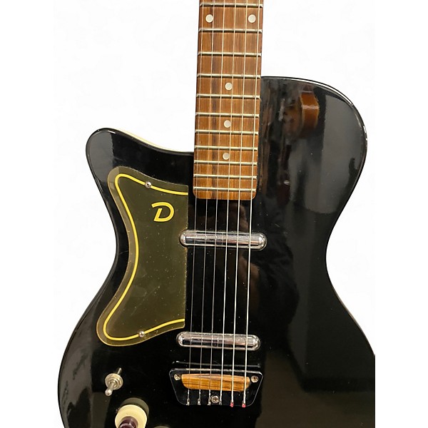 Used Danelectro U2 1956 Black Solid Body Electric Guitar