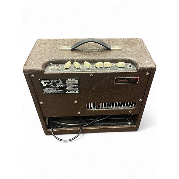 Used Fender Blues Junior™ IV 30th Anniversary Black Western Tube Guitar Combo Amp