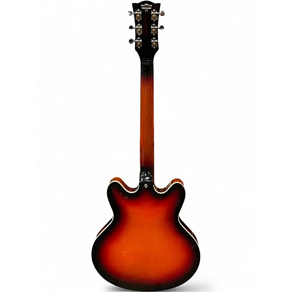 Used VOX BC S66 SUNBURST Hollow Body Electric Guitar