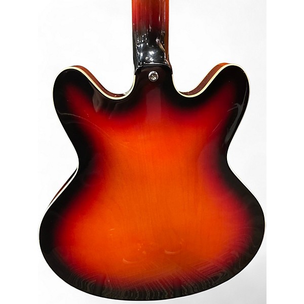 Used VOX BC S66 SUNBURST Hollow Body Electric Guitar