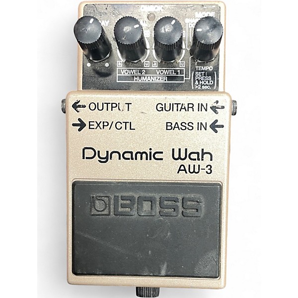 Used BOSS AW3 Dynamic Wah Effect Pedal