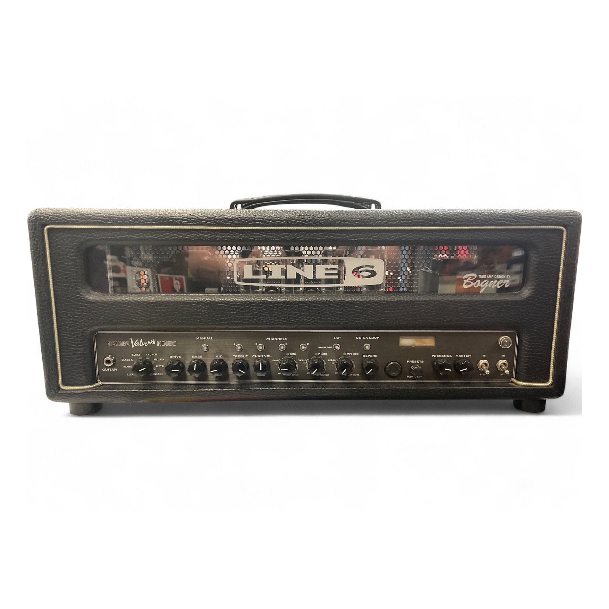 LINE 6 SPIDER VALVE HD100 Bogner ヘッドアンプ 希少】LINE6 Spider Valve HD100 ギターアンプヘッド - メルカリ