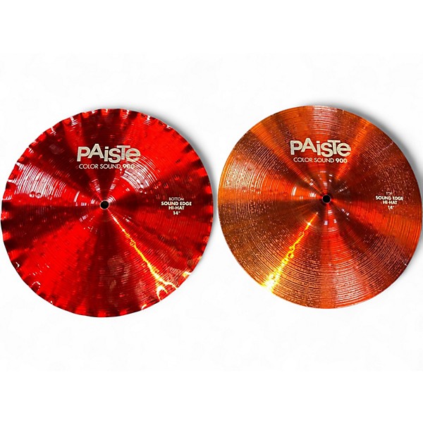 Used Paiste 14in COLOR SOUND SOUND EDGE Cymbal