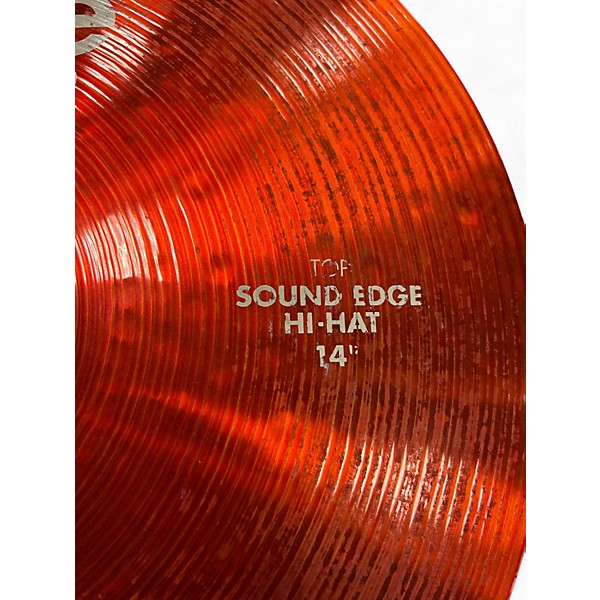 Used Paiste 14in COLOR SOUND SOUND EDGE Cymbal