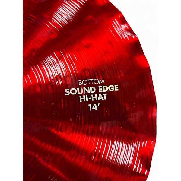 Used Paiste 14in COLOR SOUND SOUND EDGE Cymbal