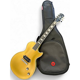 Used 2022 Epiphone Blues Lover Gold Solid Body Electric Guitar