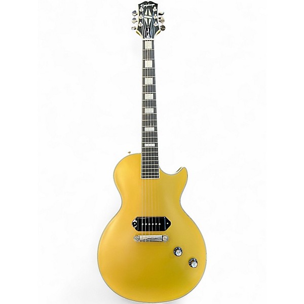 Used 2022 Epiphone Blues Lover Gold Solid Body Electric Guitar