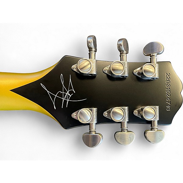 Used 2022 Epiphone Blues Lover Gold Solid Body Electric Guitar