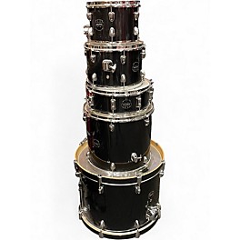 Used Mapex 5 Piece Venus Black Sparkle Drum Kit